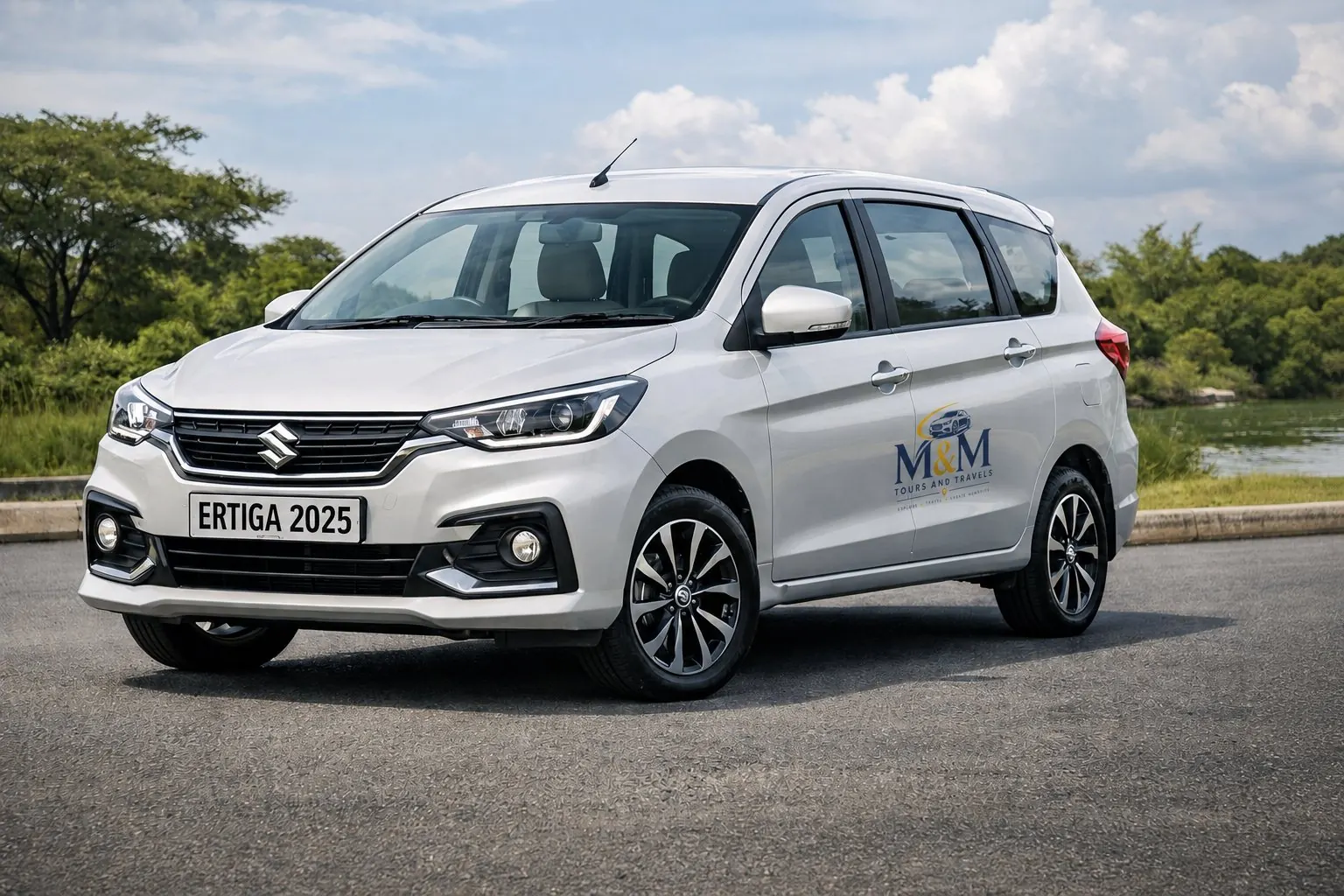 Maruti Ertiga chauffeur-driven rental vehicle in Hyderabad